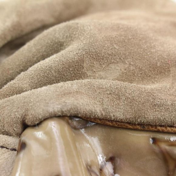 Louis Vuitton Brown Suede x Patent Irene Coco Hobo Bag 67lk322s - Picture 4 of 12